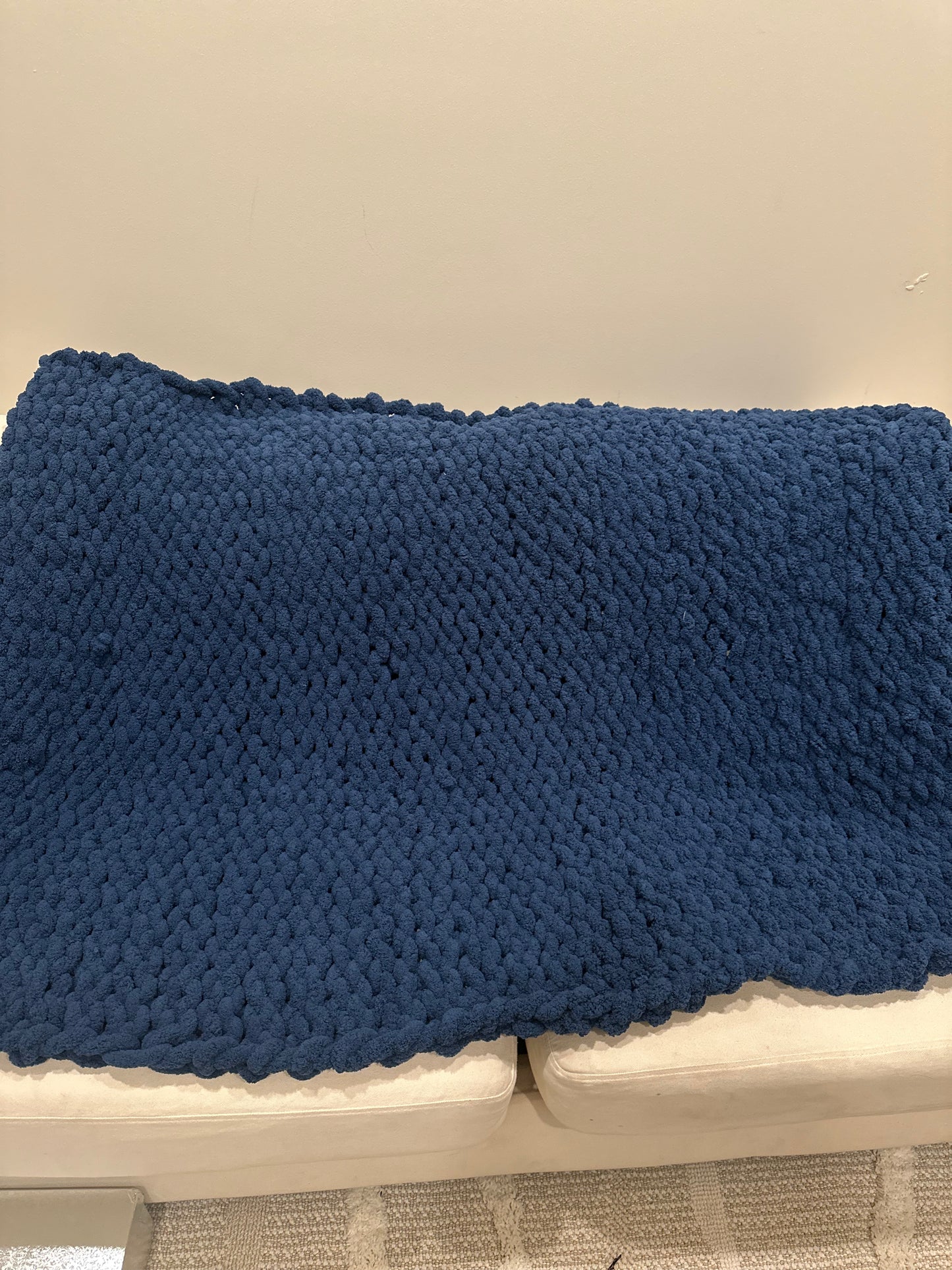 Blue Throw Blanket