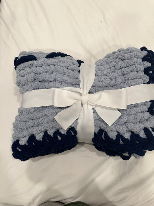 Custom initial blanket.